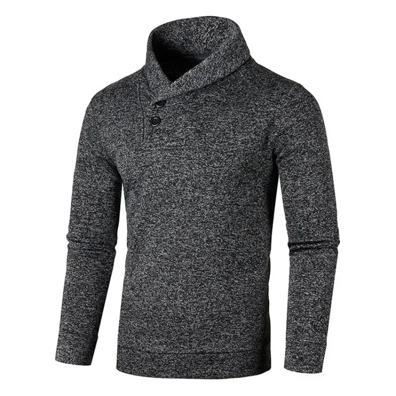 Men's elegant turtleneck sweater, view 4