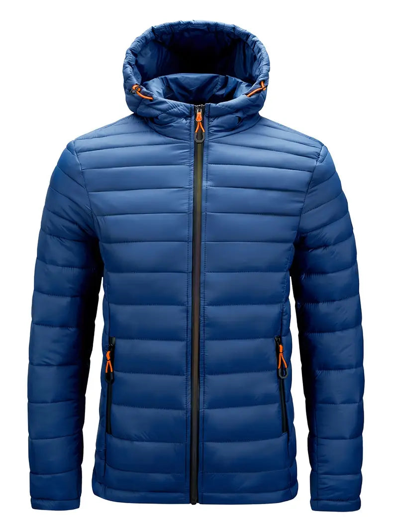 Elia men's elegant hooded jacket, additional view