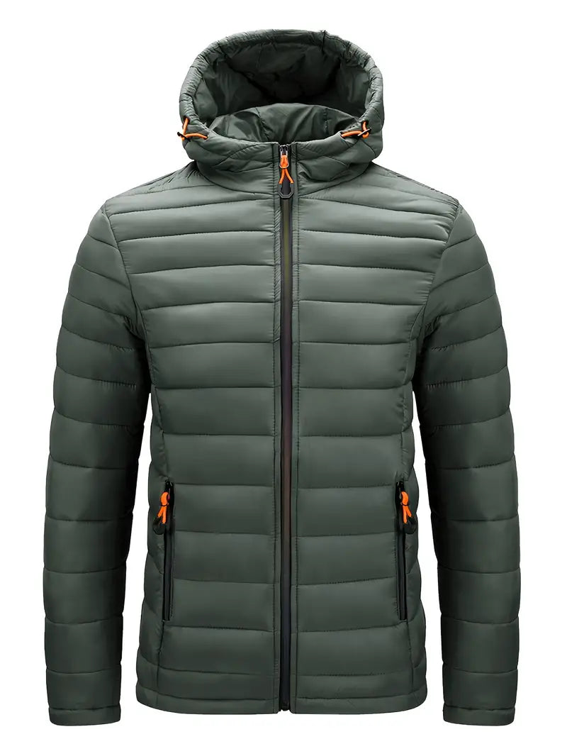 Elia men's elegant hooded jacket, view 7