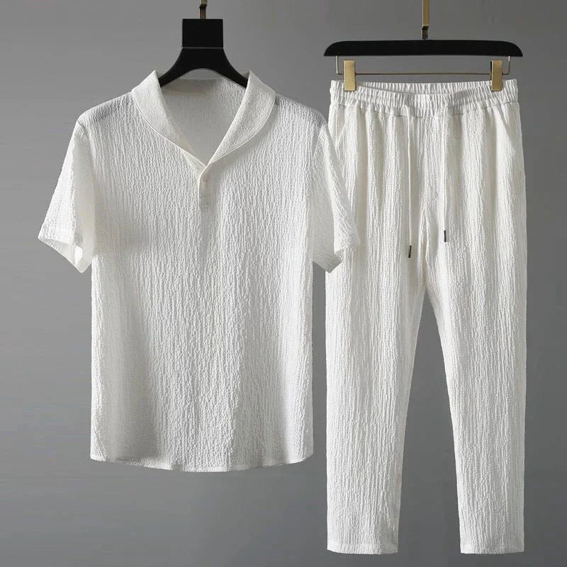 Men's breathable two-piece set, alternate view