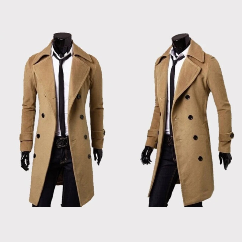 Men's elegant trench coat – Avinos Milano