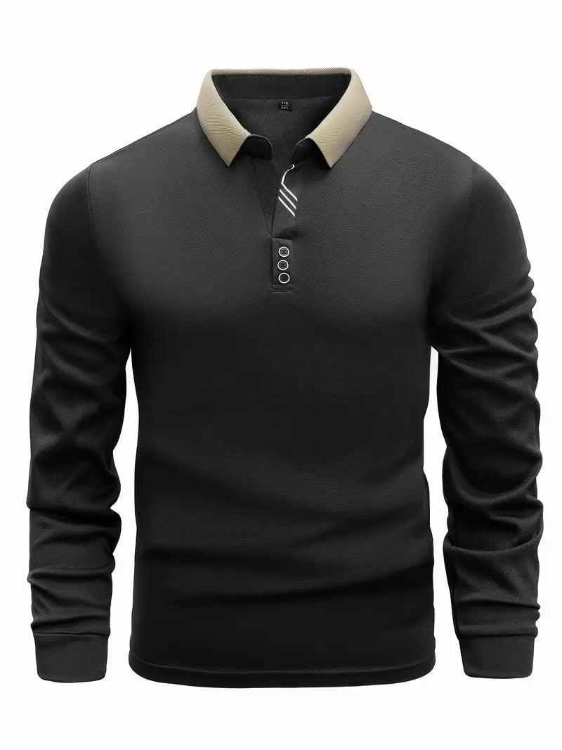 Men's lightweight polo shirt, view 10