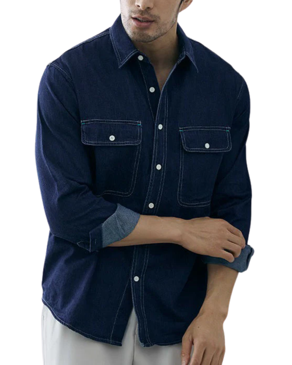Men's denim shirt – Avinos Milano