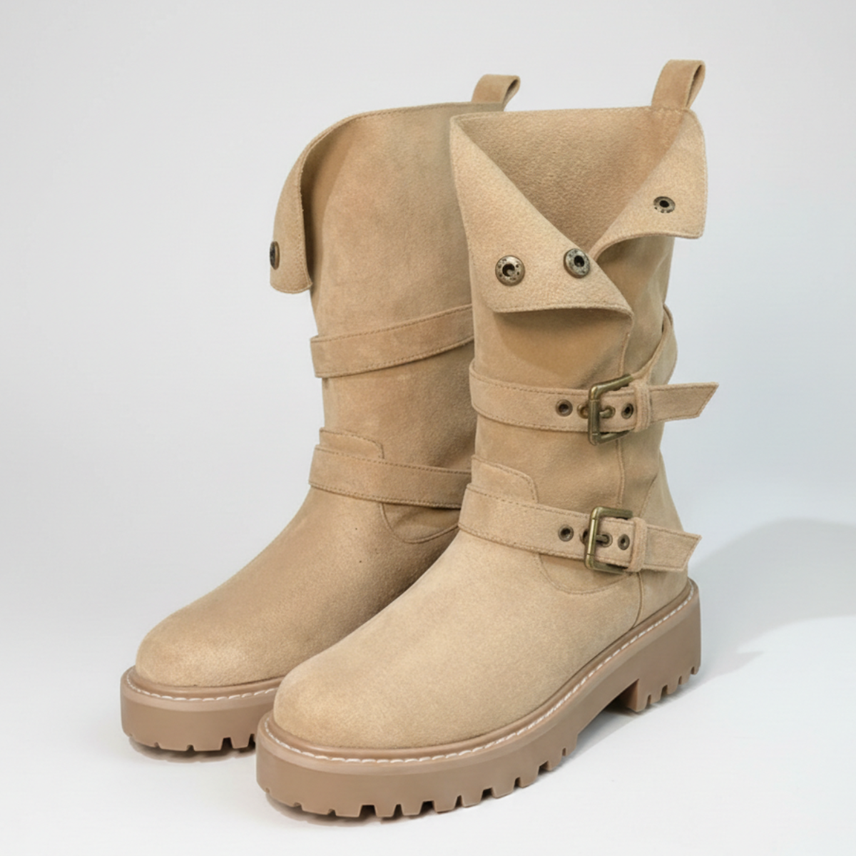 Freya Buckled Ankle Boots – women's shoes, view 2