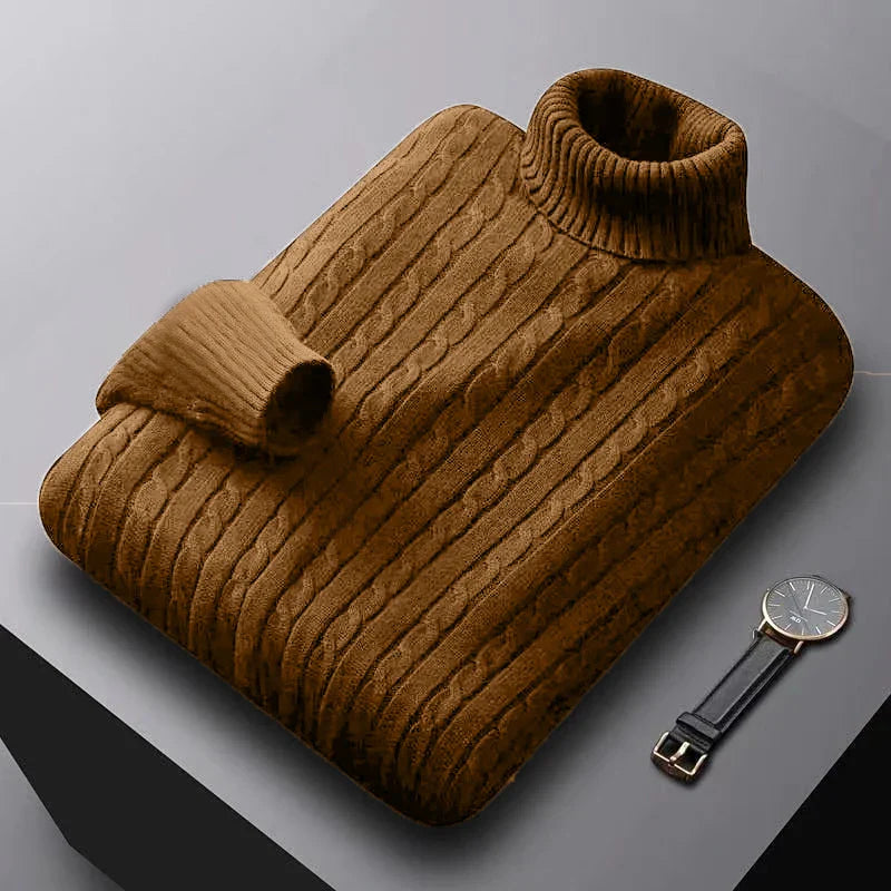 Men's turtleneck sweater, view 4