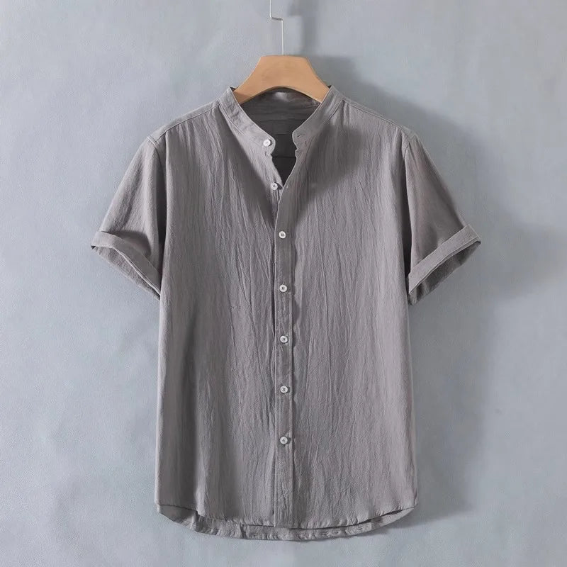 Diego men's breathable cotton shirt – Avinos Milano