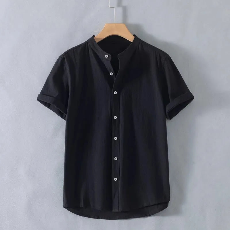 Diego men's breathable cotton shirt, view 5