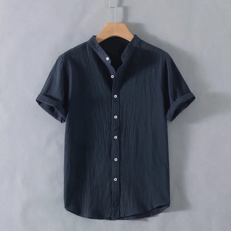 Diego men's breathable cotton shirt, view 6