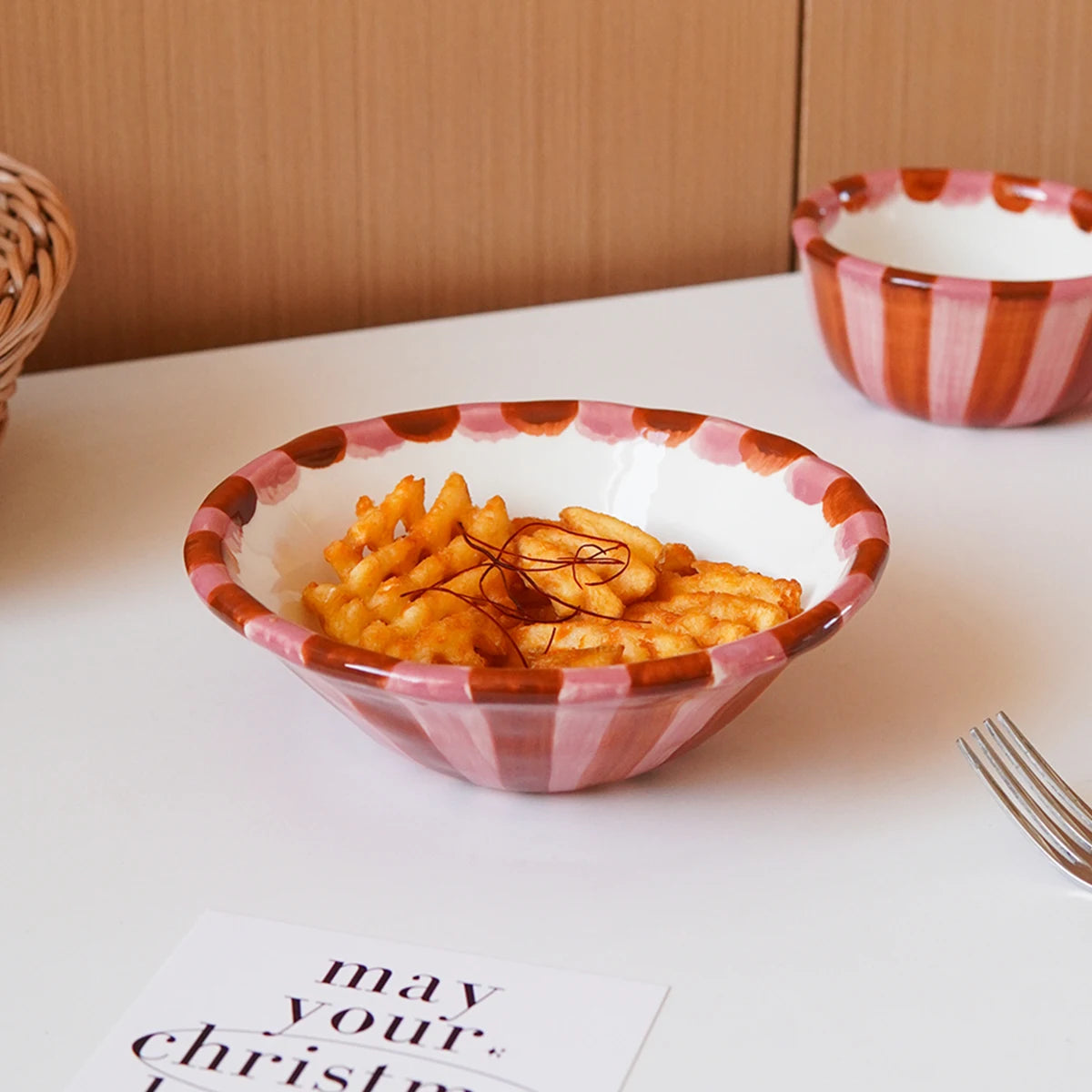 Gelateria bowl with snacks