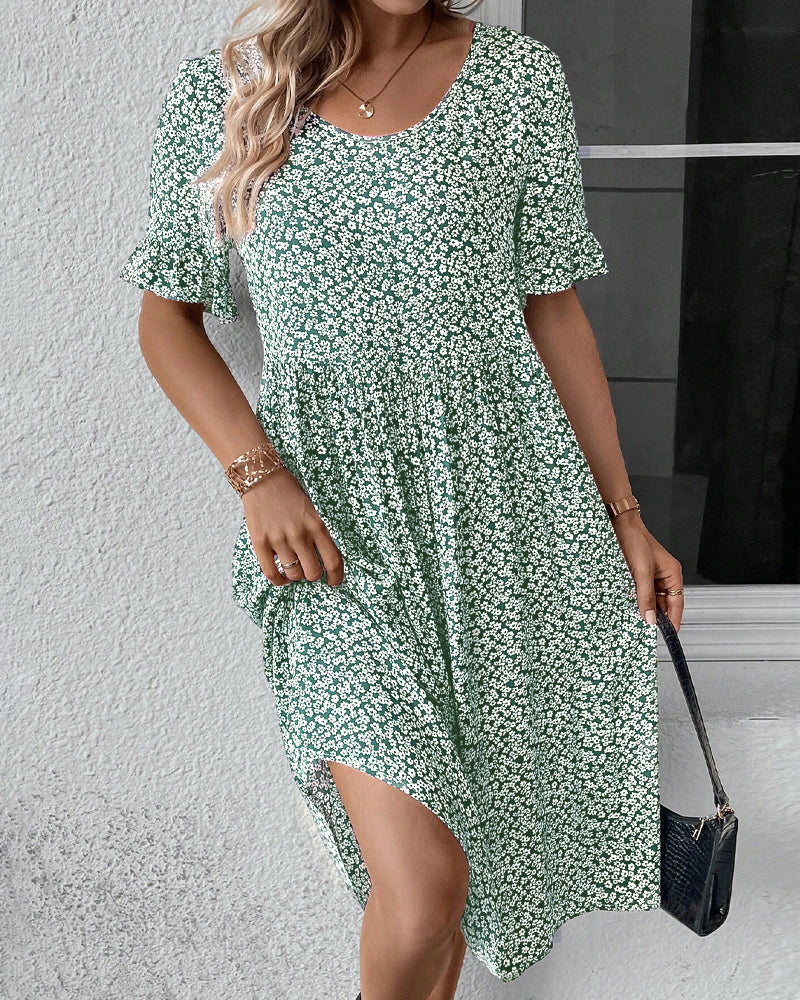 Gia women's elegant floral dress, additional view