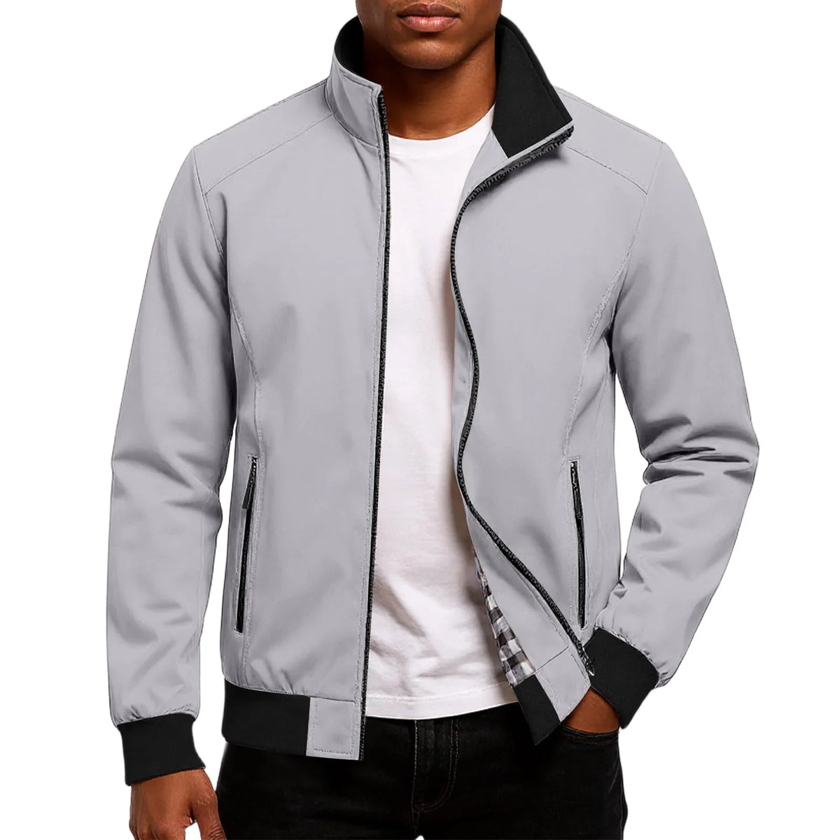 Davide men's bomber jacket, additional view