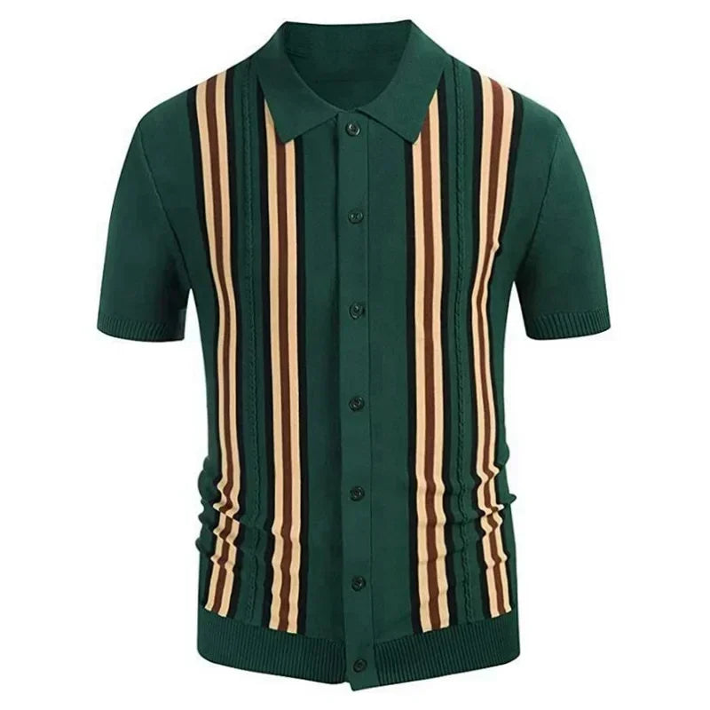 Men's knitted shirt, additional view