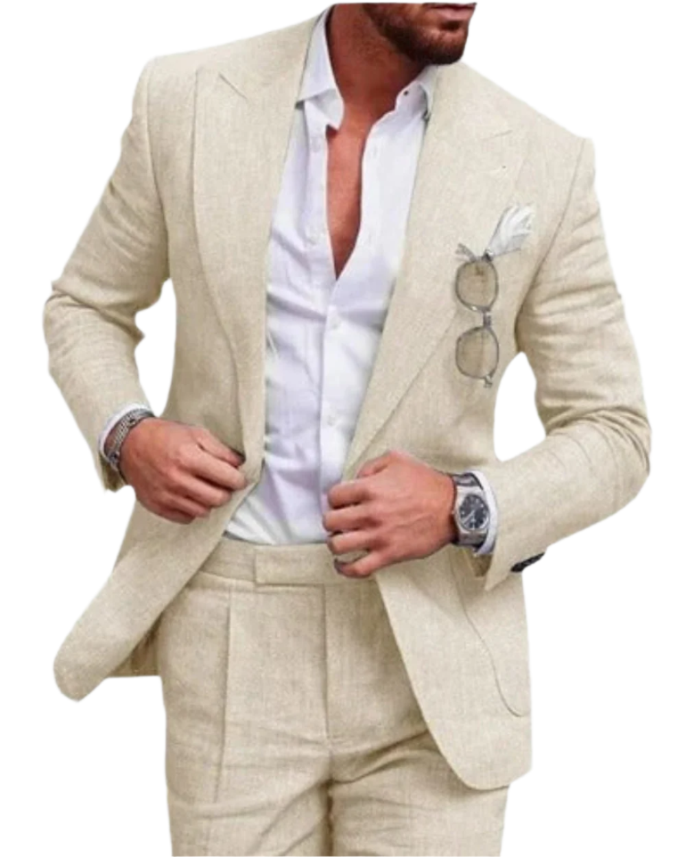Men's suit, additional view
