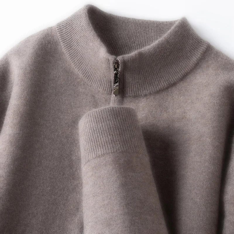 Australian men's wool sweater, alternate view
