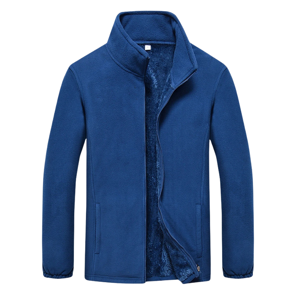 Paolo men's elegant fleece jacket, view 5
