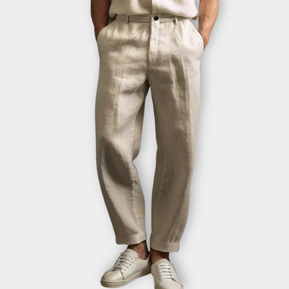 Matteo men's linen pants – Avinos Milano