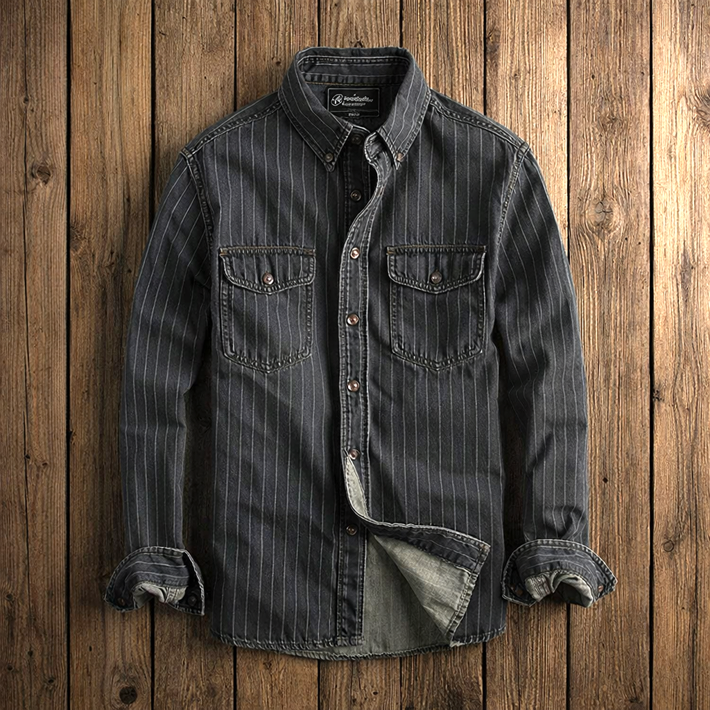 Men's vintage shirt, alternate view