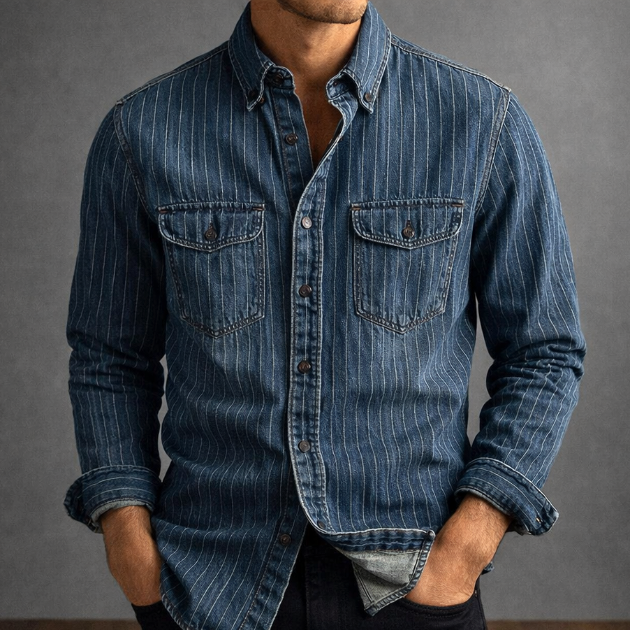 Men's vintage shirt, additional view
