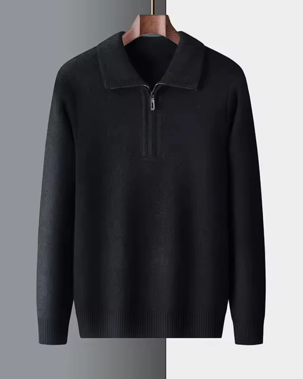 Gstaad men's cashmere sweater, view 5