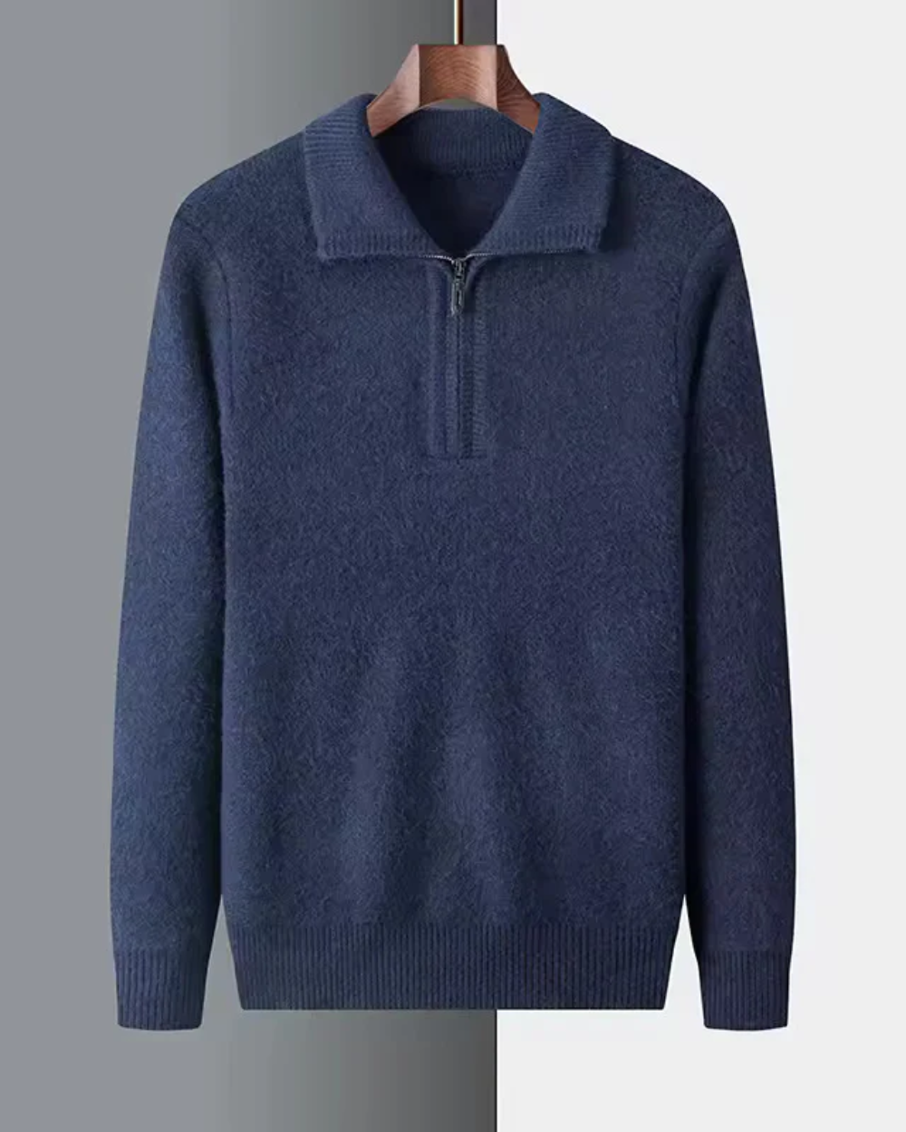 Gstaad men's cashmere sweater, view 6