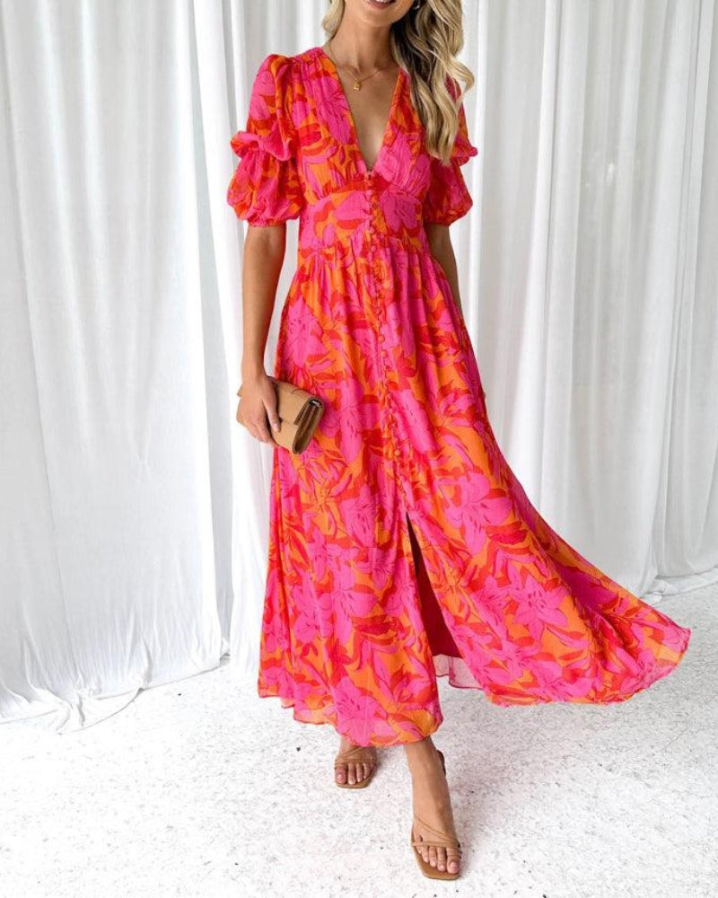 Harmony Maxi Dress in Solar Glow, view 4