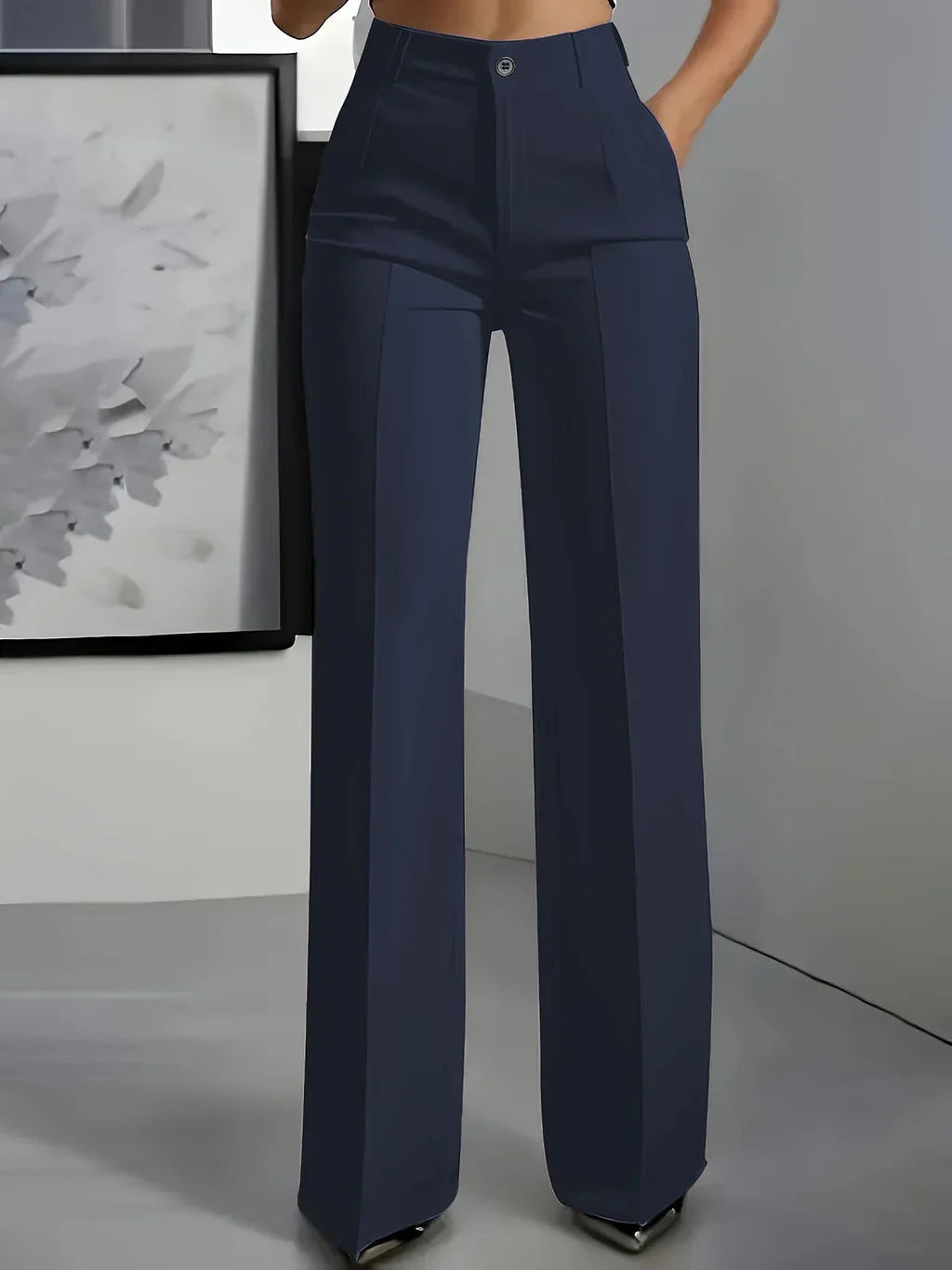 Harrah women's high-waisted tailored pants, additional view