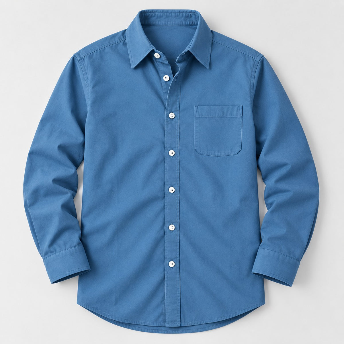 Hudson Classic Shirt - Pacific Blue