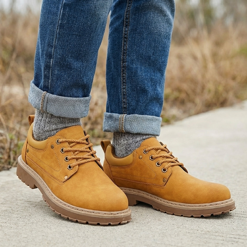 Hugo Leather Hiking Boots – men's shoes, view 2