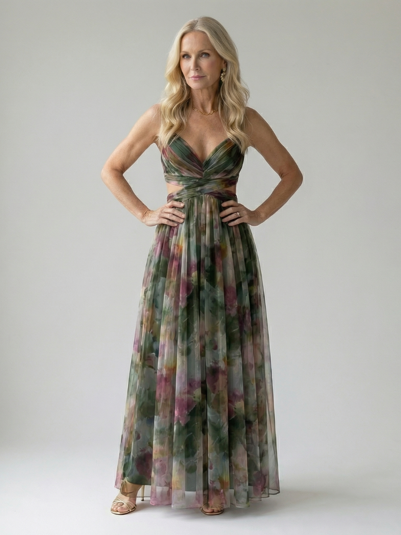 Iselle Soft Wrap Maxi Dress – women's dresses, view 17