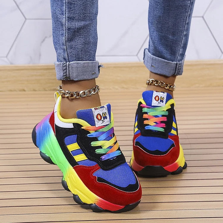 Isla Rainbow Comfort Sneakers – view 1