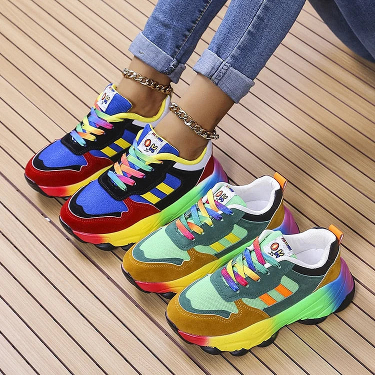 Isla Rainbow Comfort Sneakers – view 2