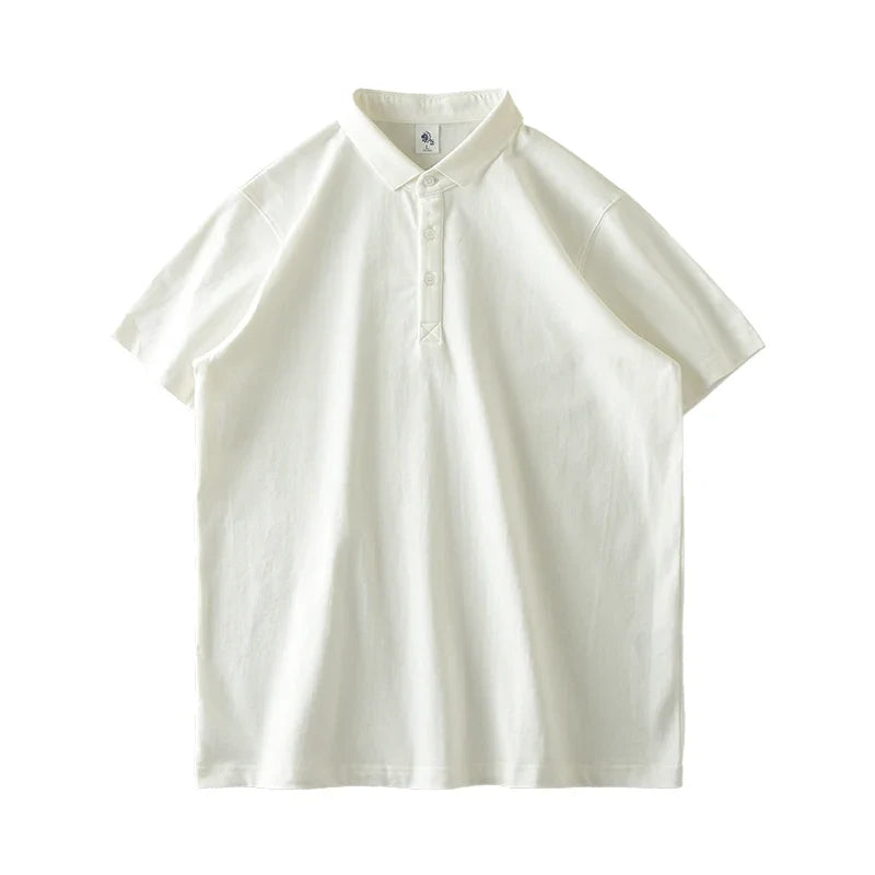 Men's cotton polo shirt, alternate view
