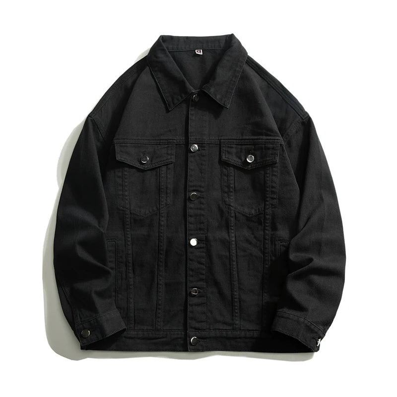 Ivan men's oversized denim jacket, view 6