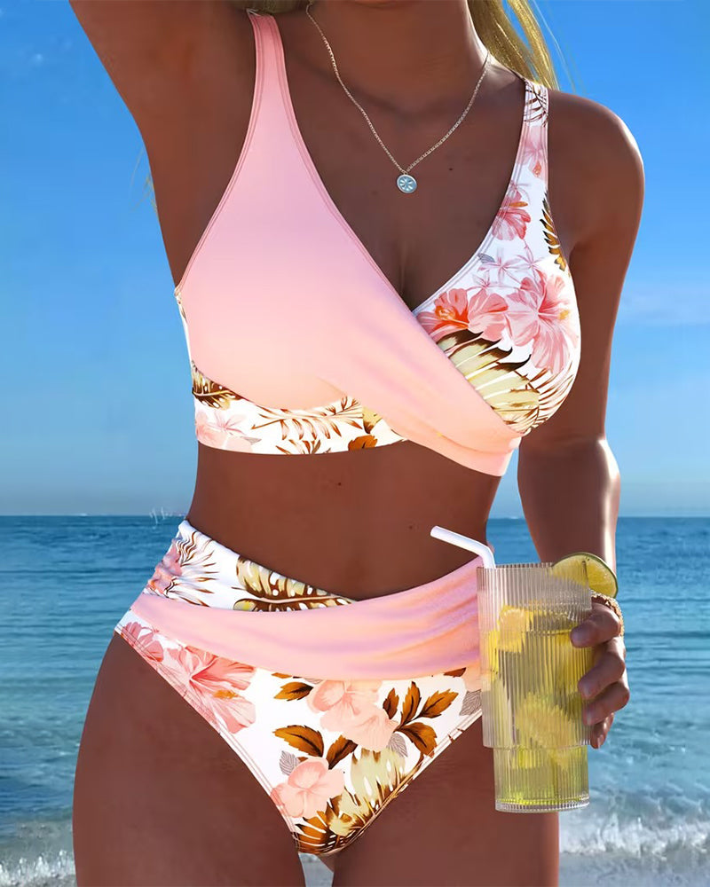 Jolina women's floral bikini set – Avinos Milano