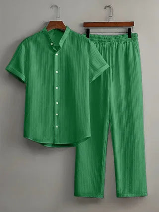 Dante men's summer two-piece set, view 4