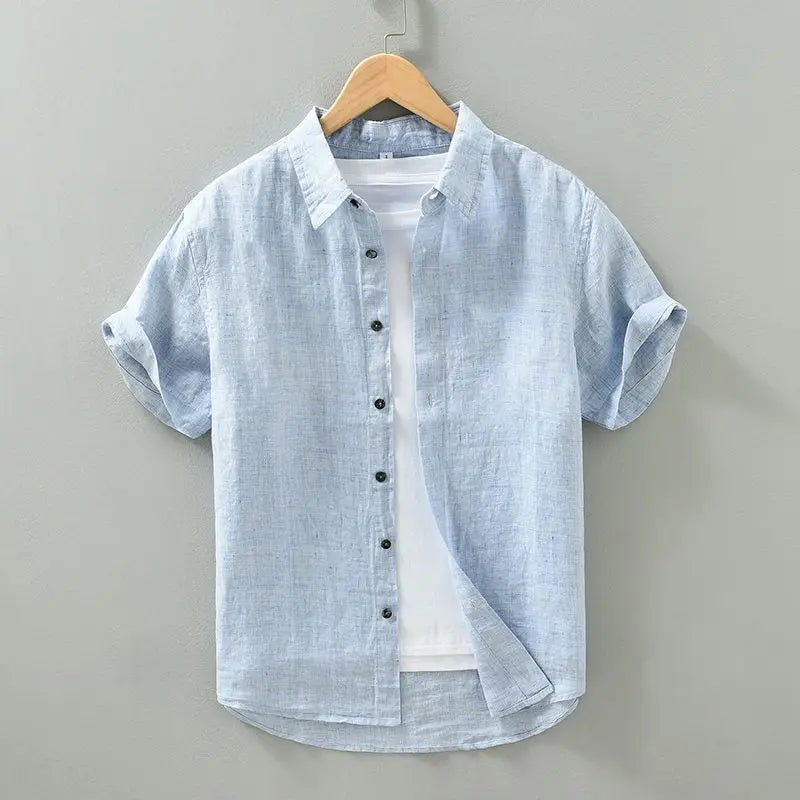 Men's linen shirt – Avinos Milano