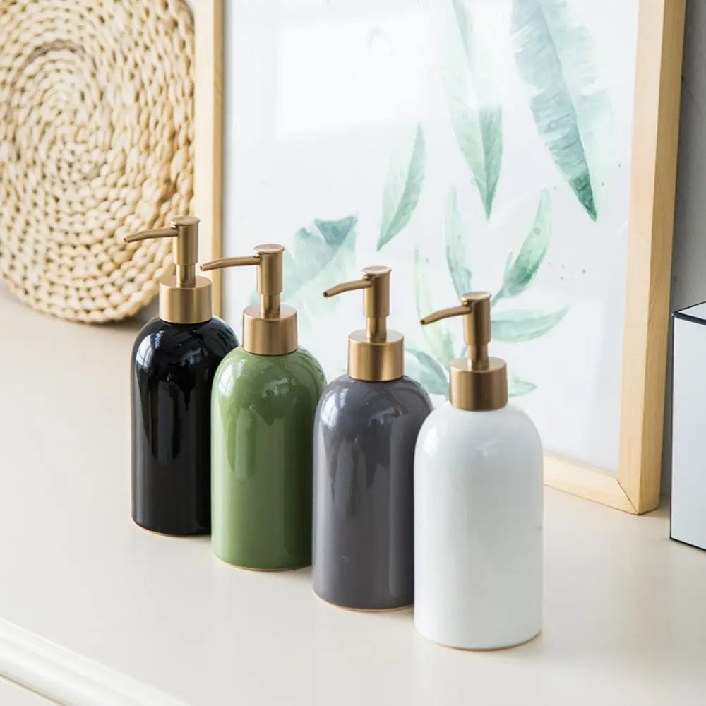 Lavanda dispensers in a bathroom