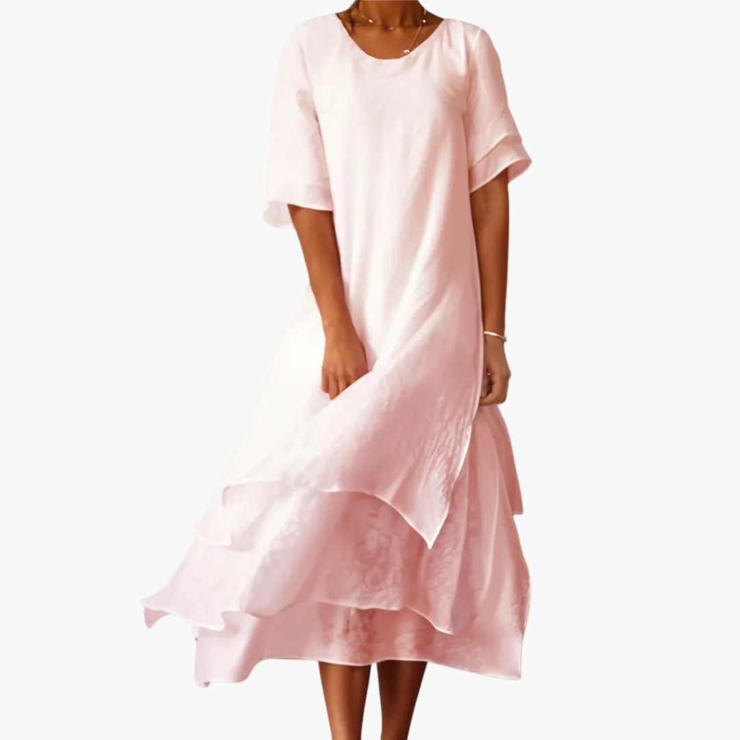 Leah women's elegant dress, additional view