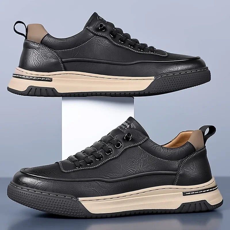 Men's elegant platform shoes, additional view