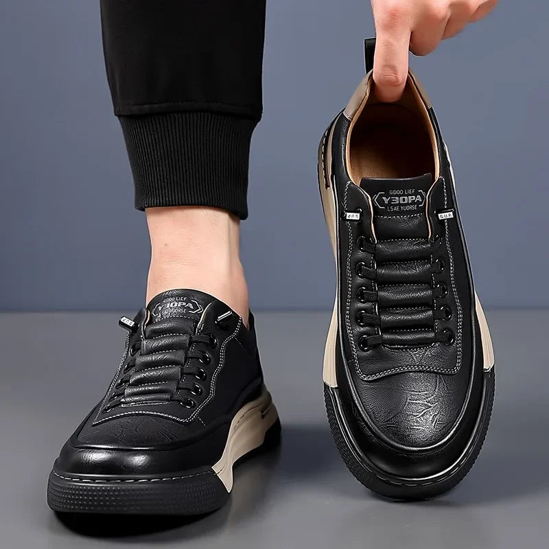 Men's elegant platform shoes, view 4