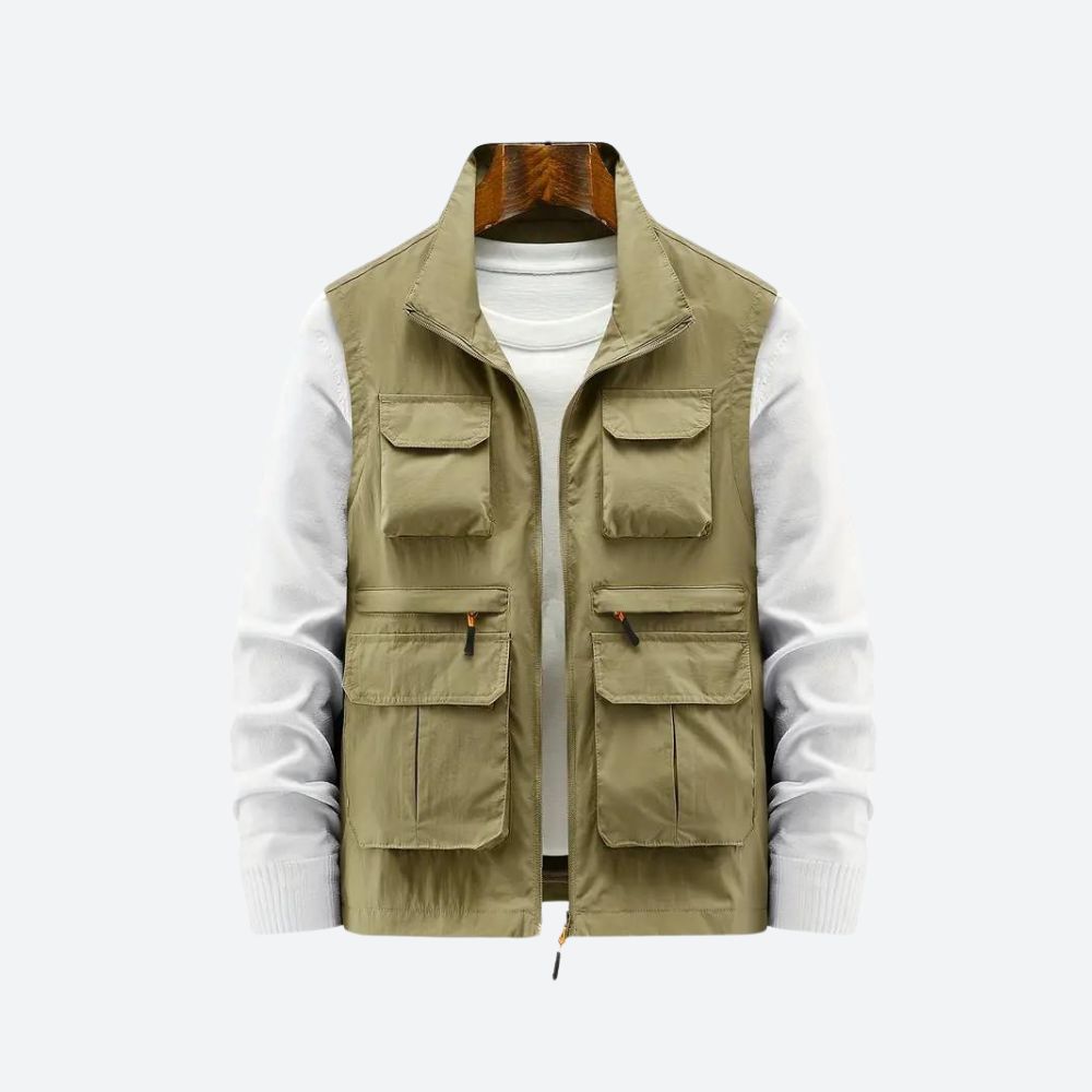 Men's cardigan, alternate view