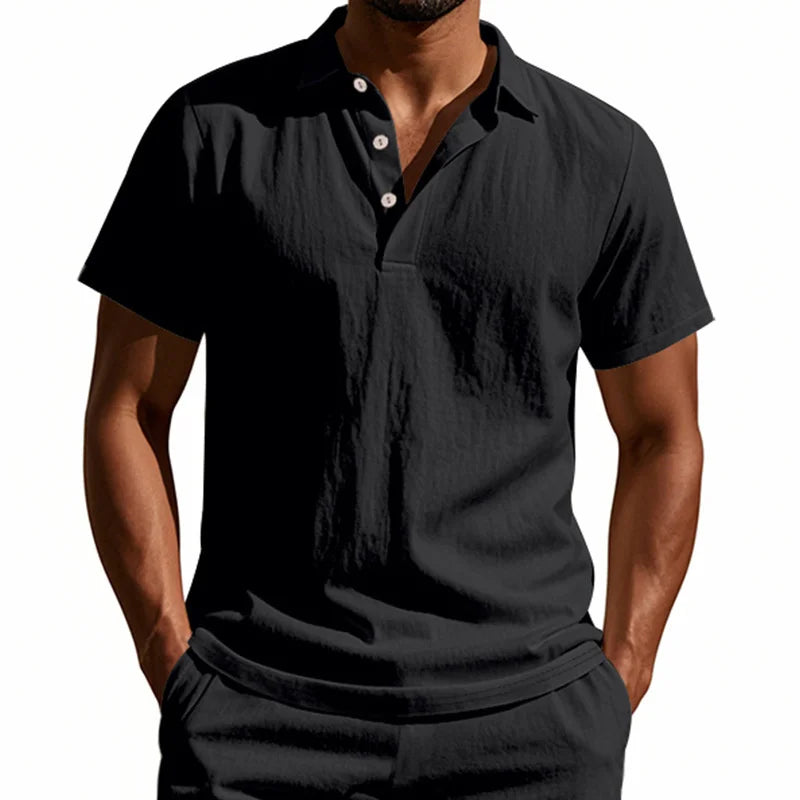 Gennaro men's elegant polo shirt, additional view