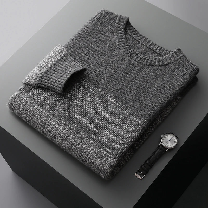 Leonardo men's elegant wool sweater – Avinos Milano
