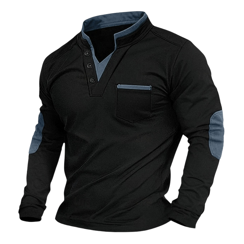 Men's v-neck sweater, view 4