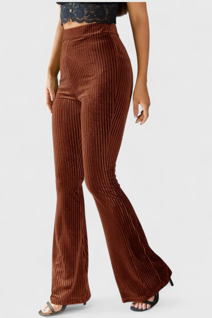 Liset women's velvet pants, view 4