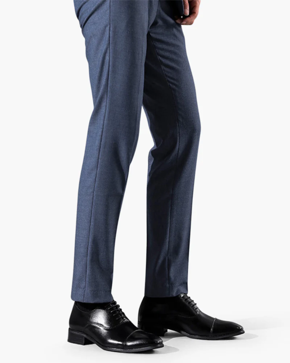 Men's leather dress shoes, alternate view
