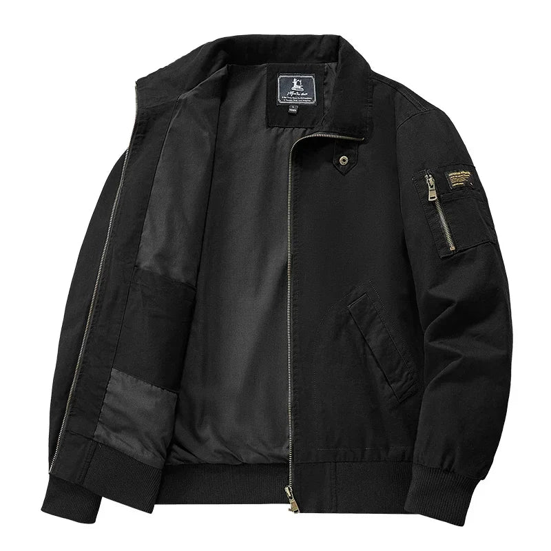Gabriele men's elegant windbreaker jacket, alternate view