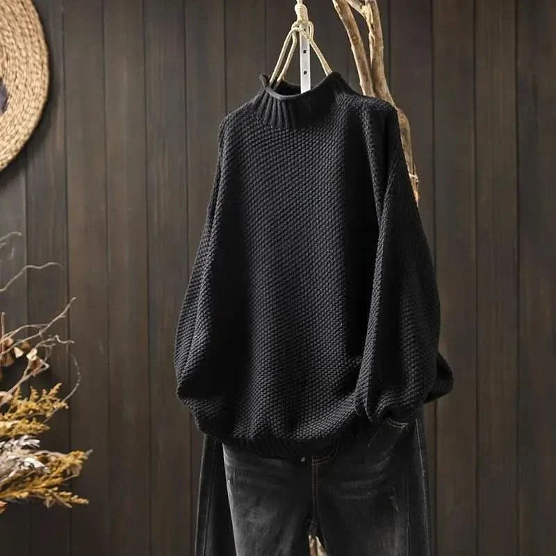 Amara Luxury Cashmere Pullover – women's sweaters, view 7