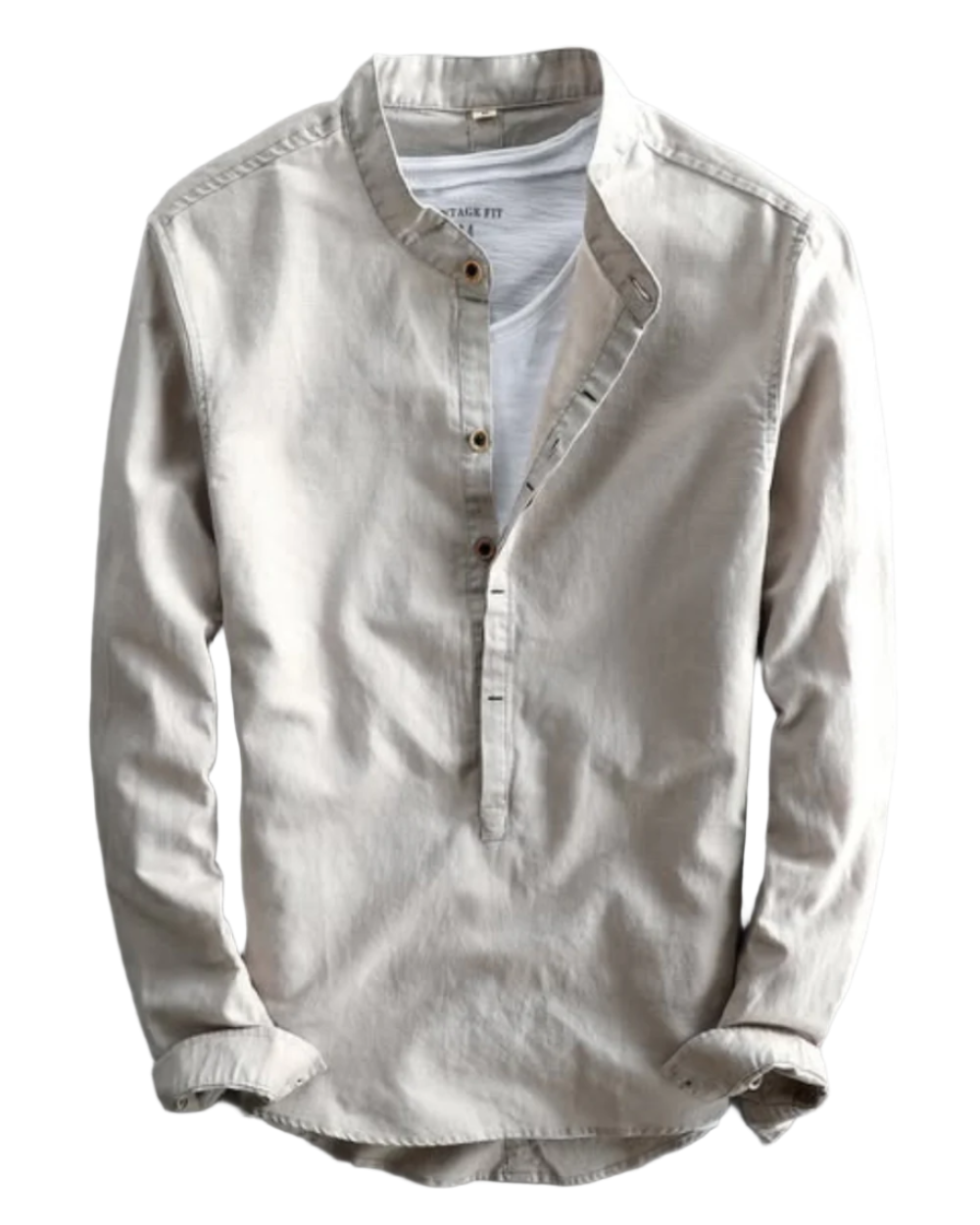 Lorenzo men's linen shirt, additional view