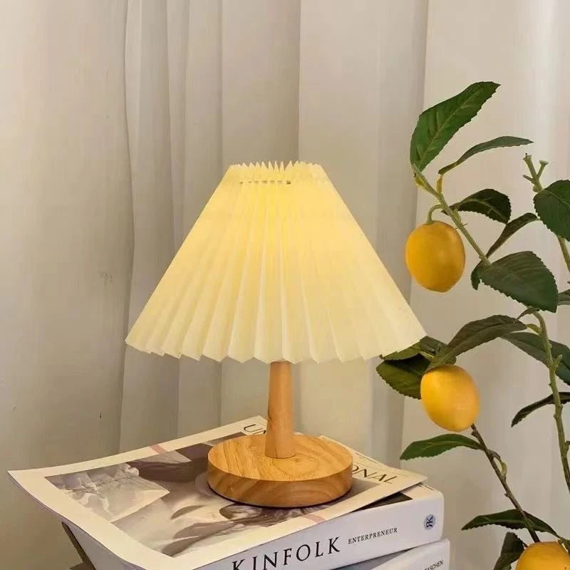 Lucciola lamp on a desk